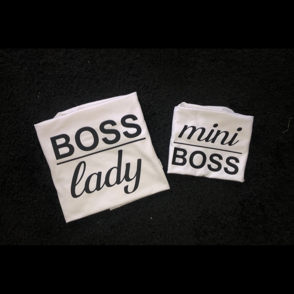 Mommy & me shirt set